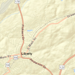 Liberty Street Map