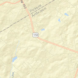 Powdersville Street Map
