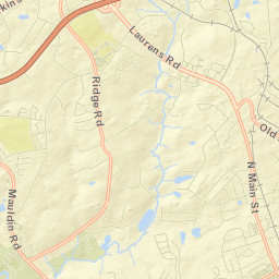 Mauldin Street Map