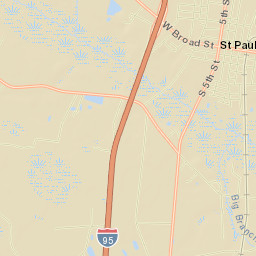 Saint Pauls Street Map