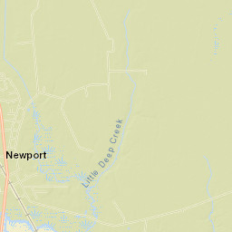 Newport Street Map