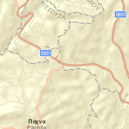 Páchna Street Map