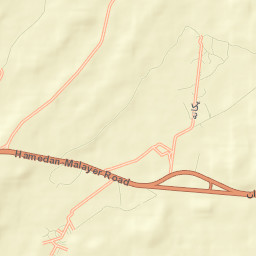 Konjineh Street Map