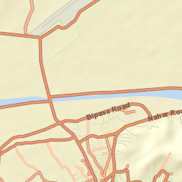 Mingora Street Map