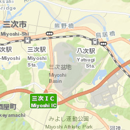 Miyoshi Street Map