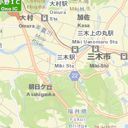 Miki Street Map