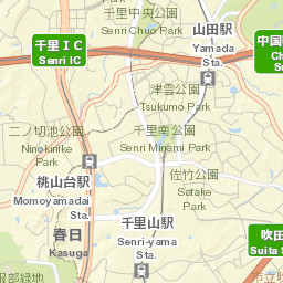 Suita Shi Street Map