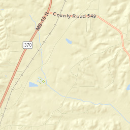 Tippah County Street Map