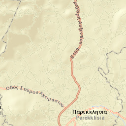 Parekklisha Street Map