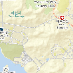 Yeosu Street Map
