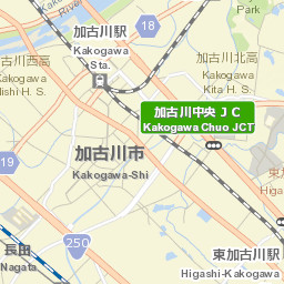 Yonedacho Sendo Street Map