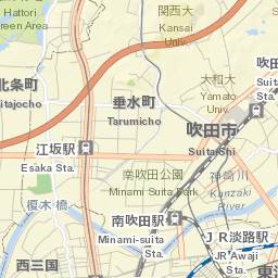 Suita Street Map