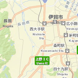 Iga-shi Street Map