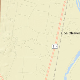 Los Chavez Street Map