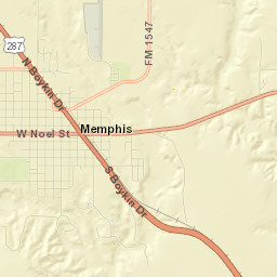 Memphis Street Map