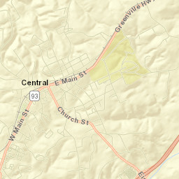 Central Street Map
