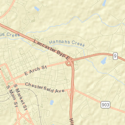 Lancaster Street Map