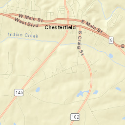 Chesterfield Street Map