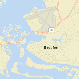 Beaufort Street Map