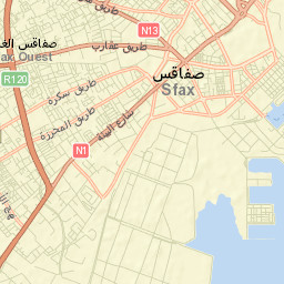 Sfax Street Map