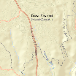 Soúni-Zanakiá Street Map