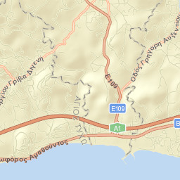 Ágios Týchon Street Map