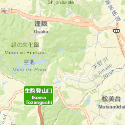 Shijonawate Shi Street Map