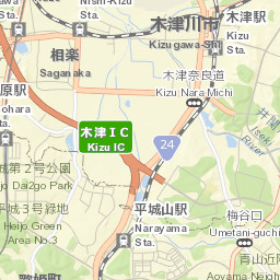 Kizugawa-shi Street Map