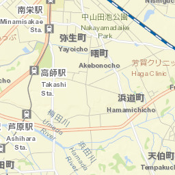 Toyohashi-shi Street Map