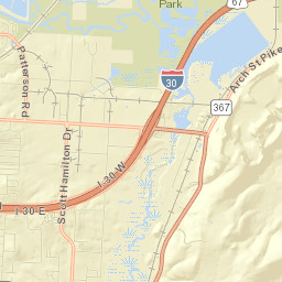43-73 Rosemore Drive Little Rock AR Street Map
