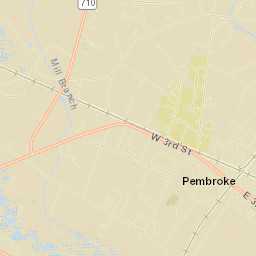 Pembroke Street Map