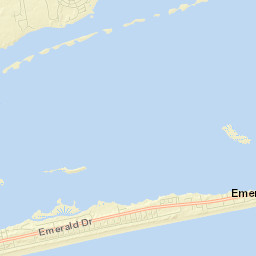 Emerald Isle Street Map