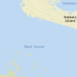 Harkers Island Street Map