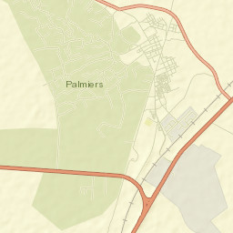 Oumache Street Map