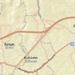 Erími Street Map