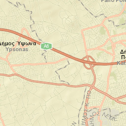 Ýpsonas Street Map