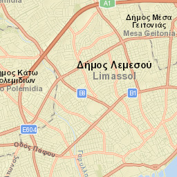 Limassol Street Map