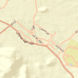 Tafresh Street Map