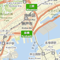 Kobe Street Map