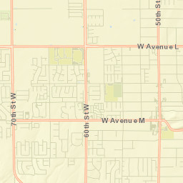 Quartz Hill Street Map