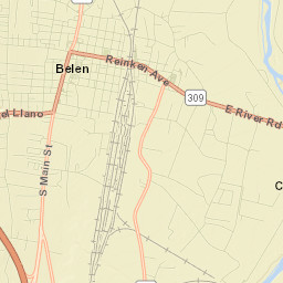 Belen Street Map