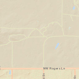 Comanche County Street Map