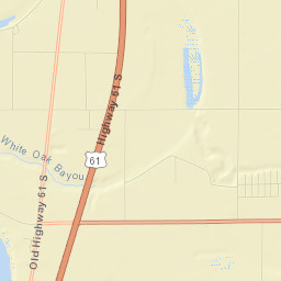 Tunica County Street Map