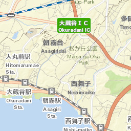 Akashi Street Map