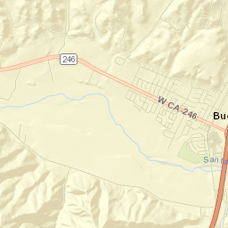 Buellton Street Map