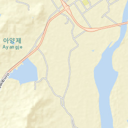 Gangjin-gun Street Map