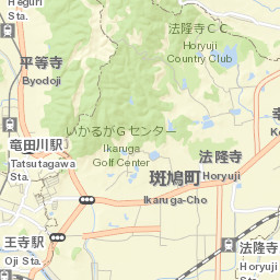 Hōryūji Street Map