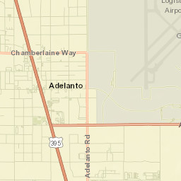 Adelanto Street Map