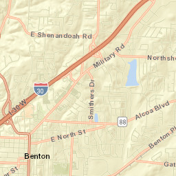 9 Hiland Place, Benton, AR 72015, USA Street Map