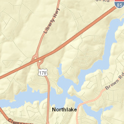 Northlake Street Map
